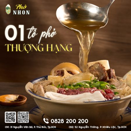 Phở bò thượng hạng